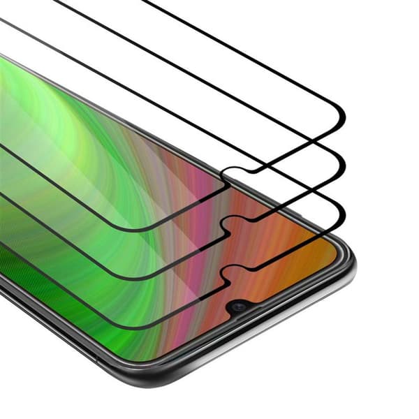 3x Samsung Galaxy M21 / M30s Suojakalvo Karkaistu lasi / Suojalasi näytönsuoja 3-pack näyttölasia 9H kovuudella ja 3D Touchin kanssa fullscreen