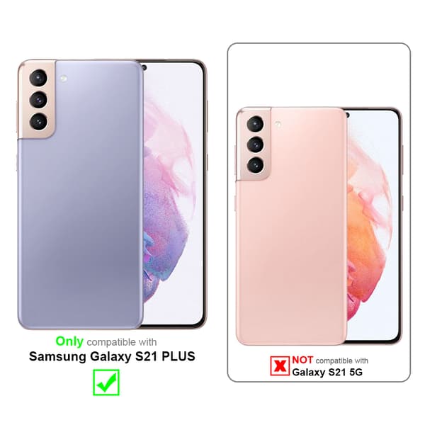 Samsung Galaxy S21 PLUS Karkaistu lasi / Suojalasi näytönsuoja Fullscreen Armour Film näytön suojakalvo 9H kovuudella ja 3D Touch
