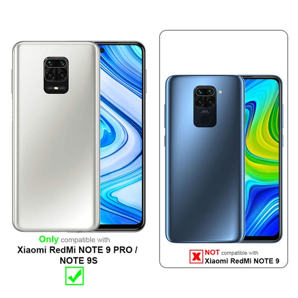 3x Skjermbeskytter Skärmskyddtil til Xiaomi RedMi NOTE 9 PRO / NOTE 9S Herdet Skjermglass Full Skjerm