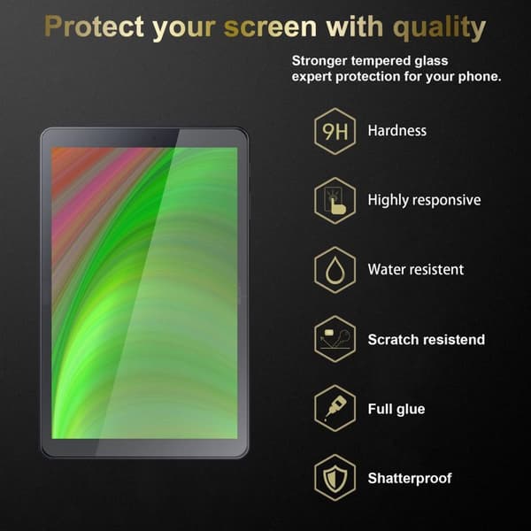 3x Samsung Galaxy Tab S (8.4 Tulli) Karkaistu lasi / Suojalasi näytönsuoja Samsung Galaxy Tab S (8.4 Tulli) 3-pack Suojakalvo näytön 9H kovuudella ja