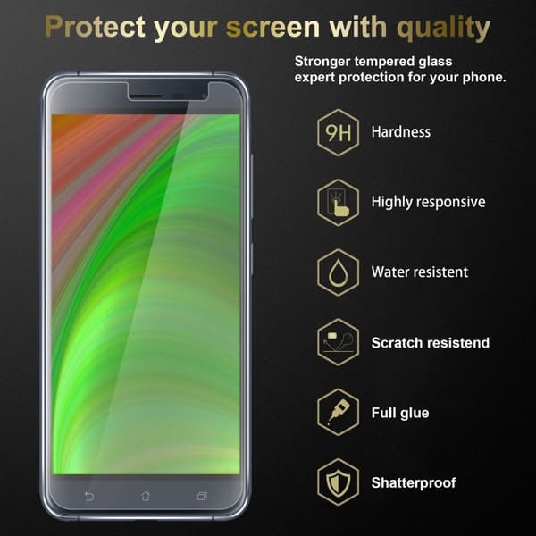 Asus ZenFone ZOOM S 3x Skærmbeskytter Beskyttelsesglas