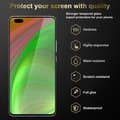 Pikkukuva 2 / 7: 3x Honor 30S Suojakalvo Karkaistu lasi / Suojalasi näytönsuoja 3-pack näyttölasia 9H kovuudella ja 3D Touchin kanssa fullscreen