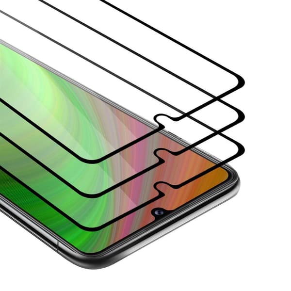 3x Skjermbeskytter Skärmskyddtil til Motorola MOTO E6s 2020 Herdet Skjermglass Full Skjerm