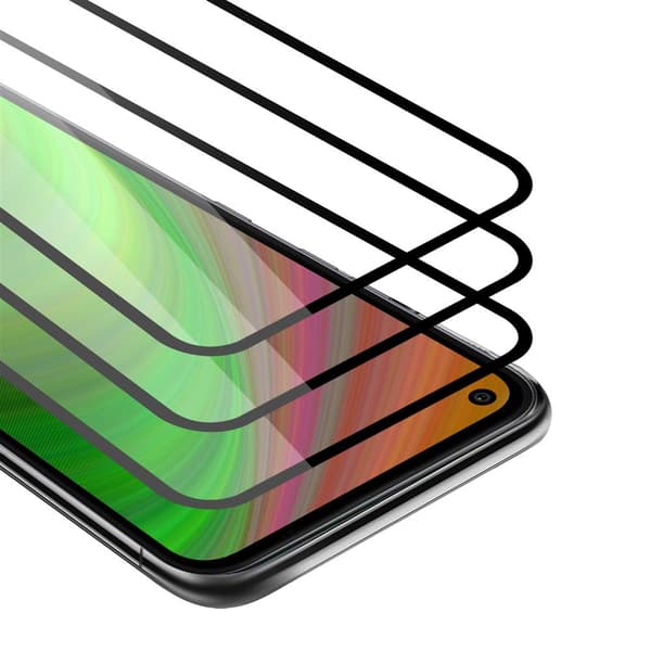 3x Skjermbeskytter Skärmskyddtil til LG K61 Herdet Skjermglass Full Skjerm