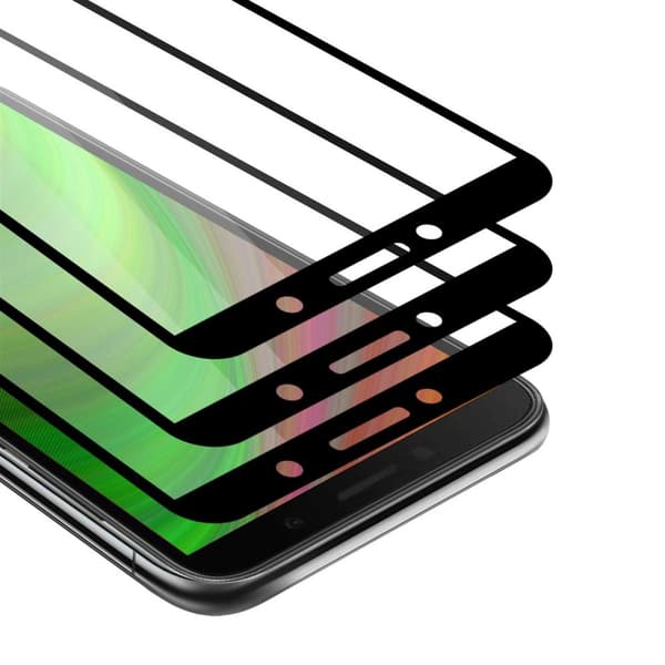 3x Honor 9S / Huawei Y5P Suojakalvo Karkaistu lasi / Suojalasi näytönsuoja 3-pack näyttölasia 9H kovuudella ja 3D Touchin kanssa fullscreen