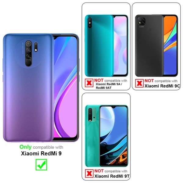 Xiaomi RedMi 9 Suojakalvo Karkaistu lasi / Suojalasi näytönsuoja 9H kovuudella ja 3D-kosketusyhteensopivuudella