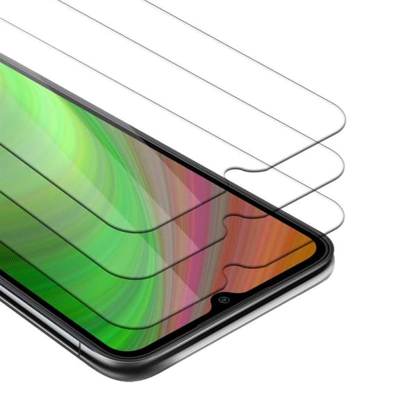 3x Xiaomi RedMi 9C Karkaistu lasi / Suojalasi näytönsuoja Suojakalvo 9H kovuudella ja 3D Touch -yhteensopivuudella