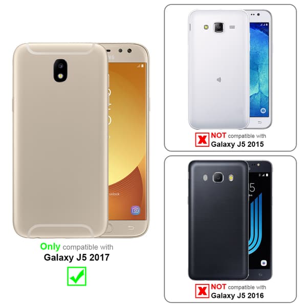 3x Samsung Galaxy J5 2017 Suojakalvo Karkaistu lasi / Suojalasi näytönsuoja 3-pack näyttölasia 9H kovuudella ja 3D Touchin kanssa fullscreen