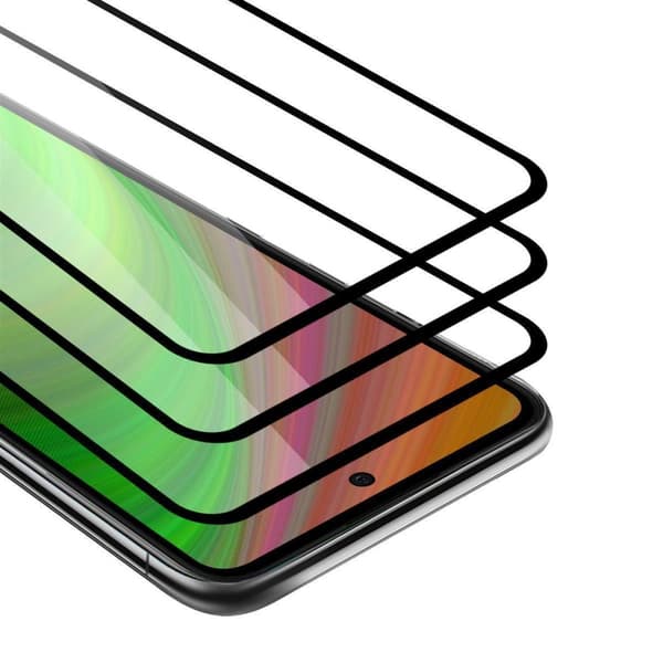 Xiaomi Mi 10T LITE 3x Skyddsglas Skärmskydd Skyddsfilm Härdat (Tempered)-glas för skydd Full Cover