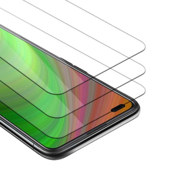 3x Oppo Reno4 Z Karkaistu lasi / Suojalasi näytönsuoja Suojakalvo 9H kovuudella ja 3D Touch -yhteensopivuudella