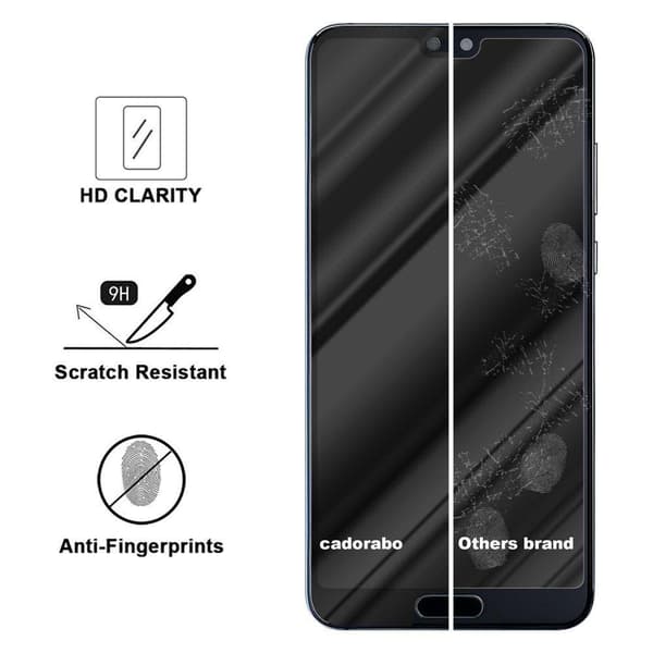 Huawei MATE 20 Karkaistu lasi / Suojalasi näytönsuoja Fullscreen Armour Film näytön suojakalvo 9H kovuudella ja 3D Touch