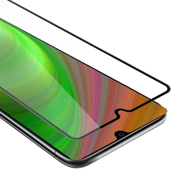 Skjermbeskytter Skärmskyddtil til Huawei MATE 20 Herdet Skjermglass Full Skjerm TRANSPARENT med SVART