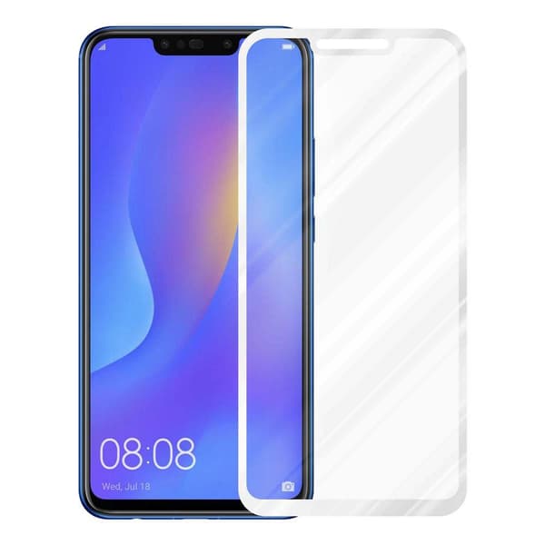 Skyddsglas för Huawei P SMART PLUS 2019 Skyddsfilm Skärmskydd Full Screen Härdat (Tempered)-glas för skydd