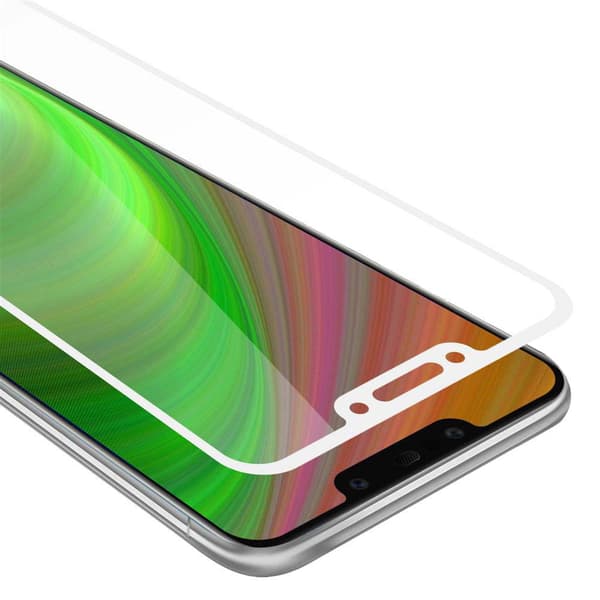 Skjermbeskytter Skärmskyddtil til Huawei MATE 20 LITE Herdet Skjermglass Full Skjerm