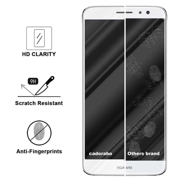 Skjermbeskytter Skärmskyddtil til Huawei NOVA PLUS Herdet Skjermglass Full Skjerm