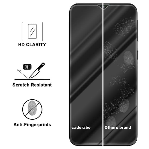 Skjermbeskytter Skärmskyddtil til Samsung Galaxy A10 / M10 Herdet Skjermglass Full Skjerm