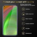 Pikkukuva 2 / 8: Honor 20 PRO Suojakalvo Karkaistu lasi / Suojalasi näytönsuoja 9H kovuudella ja 3D-kosketusyhteensopivuudella