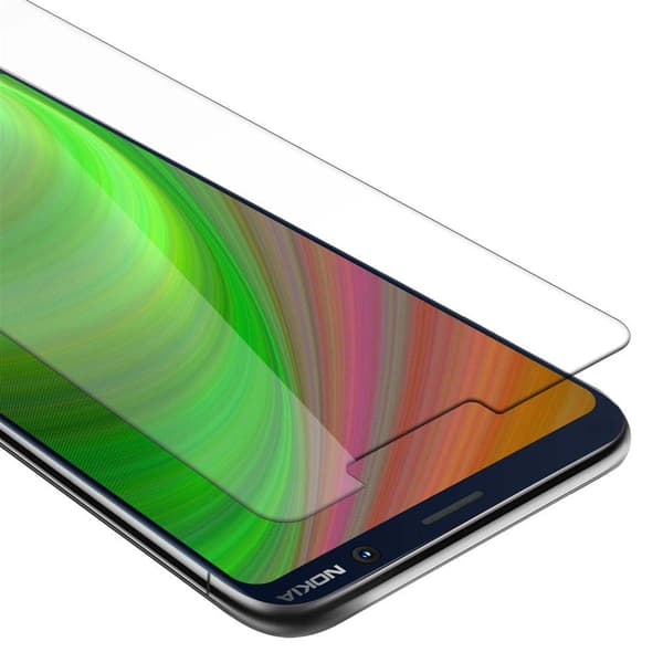 Skjermbeskytter Skärmskyddtil til Nokia 7 PLUS Herdet Skjermglass