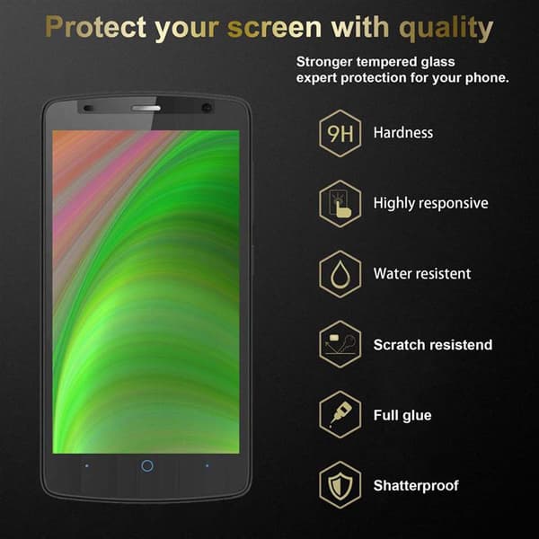Skyddsfilm för ZTE Blade L5 Skärmskydd Skyddsglas Härdat (Tempered)-glas för skydd