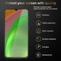 Pikkukuva 3 / 8: 3x Samsung Galaxy M31 Karkaistu lasi / Suojalasi näytönsuoja Suojakalvo 9H kovuudella ja 3D Touch -yhteensopivuudella