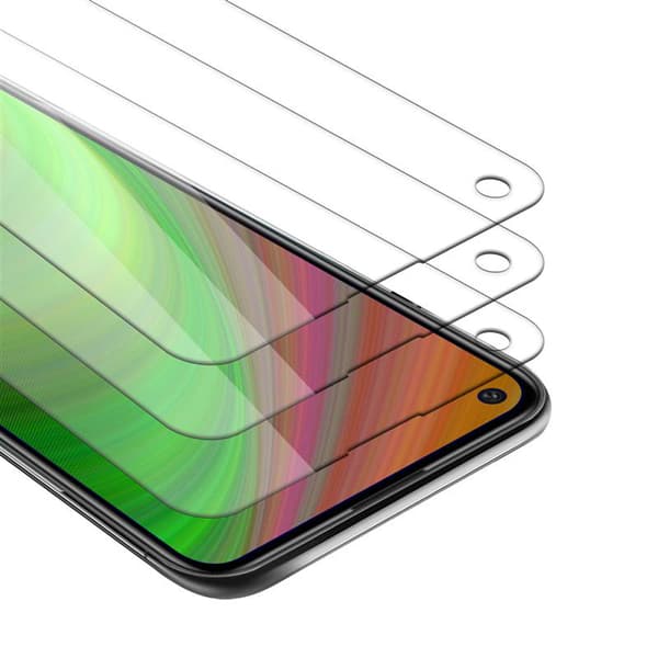 3x Huawei P40 LITE E Karkaistu lasi / Suojalasi näytönsuoja Suojakalvo 9H kovuudella ja 3D Touch -yhteensopivuudella