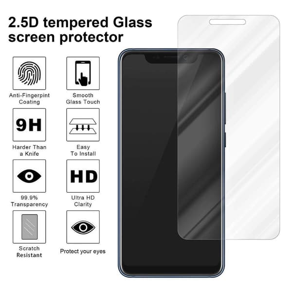 ZTE Axon 9 PRO Skærmbeskytter Beskyttelsesglas