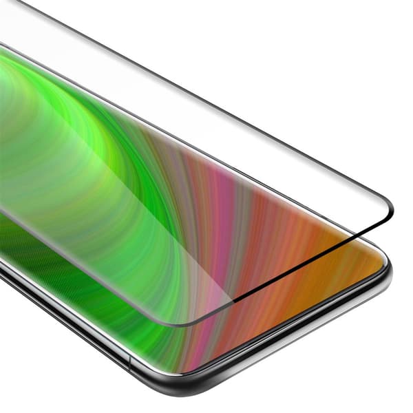 Skyddsglas för OnePlus 7 PRO Skyddsfilm Skärmskydd Full Screen Härdat (Tempered)-glas för skydd TRANSPARENT med SVART