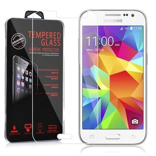 Skjermbeskytter Skärmskyddtil til Samsung Galaxy CORE PRIME Herdet Skjermglass