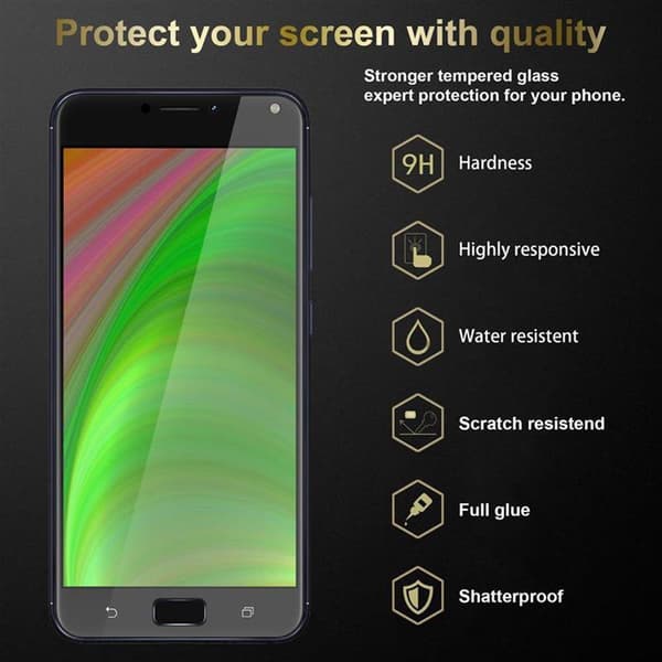 Asus ZenFone 4 MAX (5.5 Zoll) 3x Skærmbeskytter Beskyttelsesglas