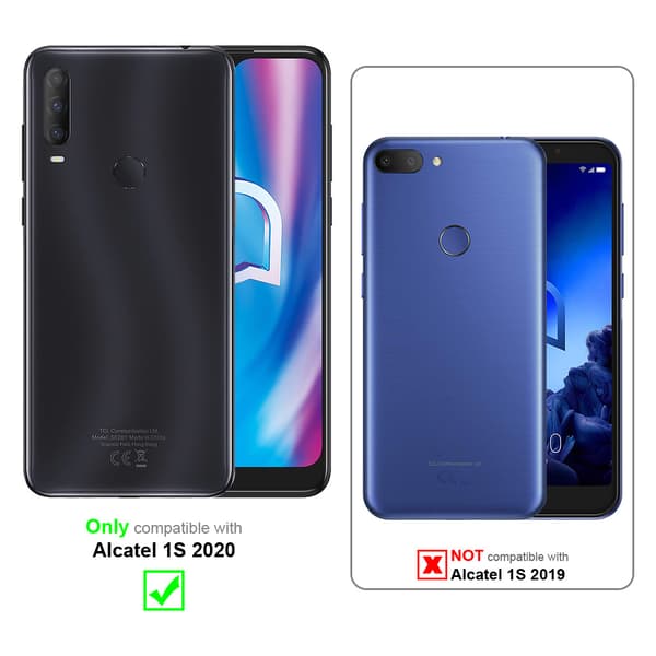 Skyddsfilm för Alcatel 1S 2020 Skärmskydd Skyddsglas Härdat (Tempered)-glas för skydd