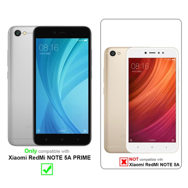 Skyddsfilm för Xiaomi RedMi NOTE 5A PRIME Skärmskydd Skyddsglas Härdat (Tempered)-glas för skydd