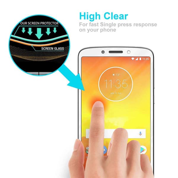 Skærmbeskytter Motorola MOTO E5 / G6 PLAY Beskyttelsesglas