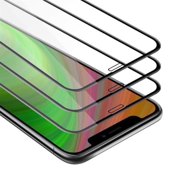 3x Skjermbeskytter Skärmskyddtil til iPhone 11 PRO MAX Herdet Skjermglass Full Skjerm