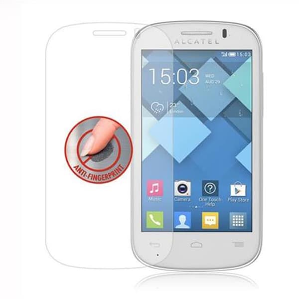 Skyddsfilm för Alcatel C3 Skärmskydd Skyddsglas Härdat (Tempered)-glas för skydd