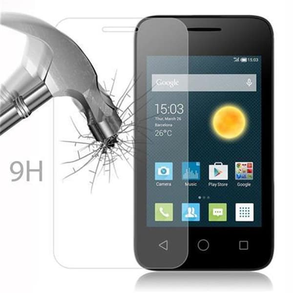 Alcatel PIXI 3 (3.5 Tulli) Suojakalvo Karkaistu lasi / Suojalasi näytönsuoja 9H kovuudella ja 3D-kosketusyhteensopivuudella