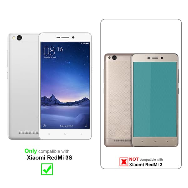 Skyddsfilm för Xiaomi RedMi 3S Skärmskydd Skyddsglas Härdat (Tempered)-glas för skydd