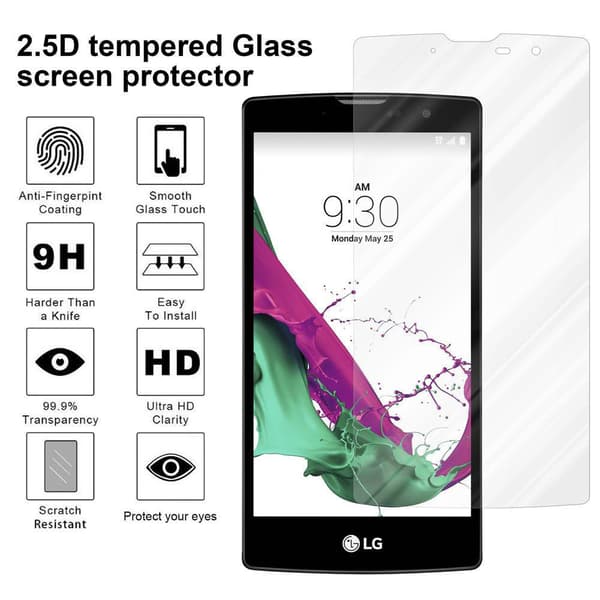 LG G4C / G4 MINI / MAGNA Suojakalvo Karkaistu lasi / Suojalasi näytönsuoja 9H kovuudella ja 3D-kosketusyhteensopivuudella