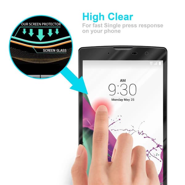LG G4C / G4 MINI / MAGNA Suojakalvo Karkaistu lasi / Suojalasi näytönsuoja 9H kovuudella ja 3D-kosketusyhteensopivuudella