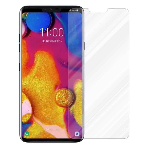 Skjermbeskytter Skärmskyddtil til LG V40 Herdet Skjermglass