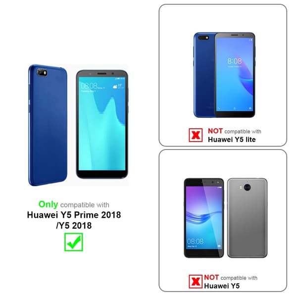 Huawei Y5 PRIME 2018 / Y5 2018 Suojakalvo Karkaistu lasi / Suojalasi näytönsuoja 9H kovuudella ja 3D-kosketusyhteensopivuudella
