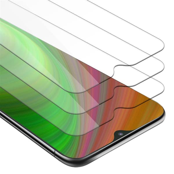 3x Samsung Galaxy A10 / M10 Karkaistu lasi / Suojalasi näytönsuoja Suojakalvo 9H kovuudella ja 3D Touch -yhteensopivuudella