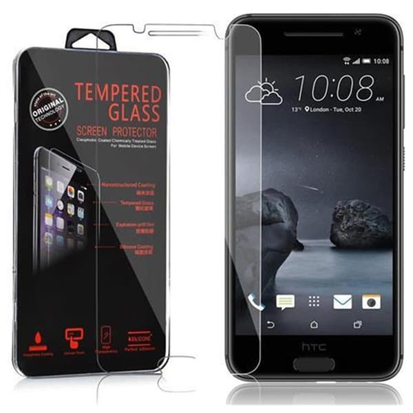 HTC ONE A9 Suojakalvo Karkaistu lasi / Suojalasi näytönsuoja 9H kovuudella ja 3D-kosketusyhteensopivuudella