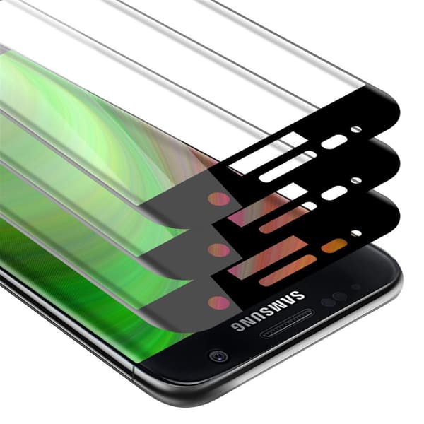 3x Skjermbeskytter Skärmskyddtil til Samsung Galaxy S7 Herdet Skjermglass Full Skjerm