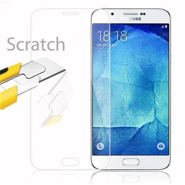 Samsung Galaxy A8 2015 Suojakalvo Karkaistu lasi / Suojalasi näytönsuoja 9H kovuudella ja 3D-kosketusyhteensopivuudella