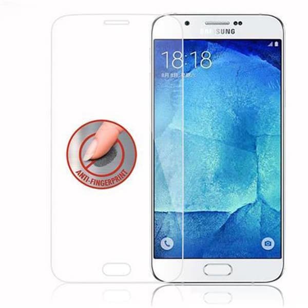 Samsung Galaxy A8 2015 Suojakalvo Karkaistu lasi / Suojalasi näytönsuoja 9H kovuudella ja 3D-kosketusyhteensopivuudella
