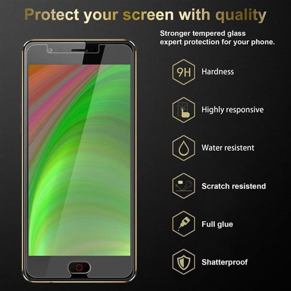 ZTE Nubia M2 LITE 3x Skærmbeskytter Beskyttelsesglas