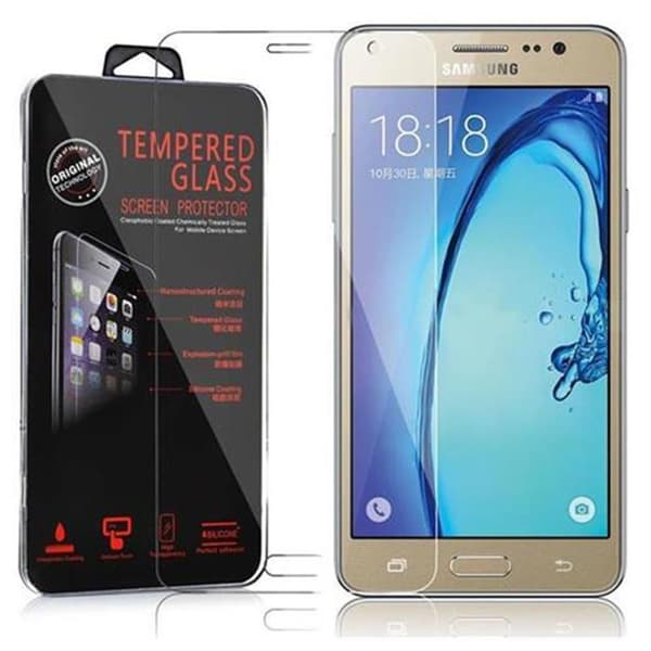 Skjermbeskytter Skärmskyddtil til Samsung Galaxy J5 PRIME / ON5 Herdet Skjermglass