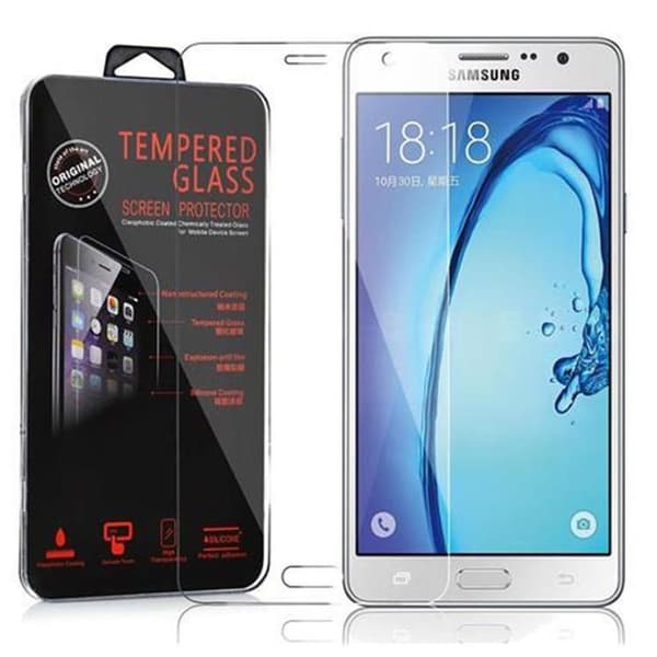 Samsung Galaxy J7 PRIME / ON7 Suojakalvo Karkaistu lasi / Suojalasi näytönsuoja 9H kovuudella ja 3D-kosketusyhteensopivuudella