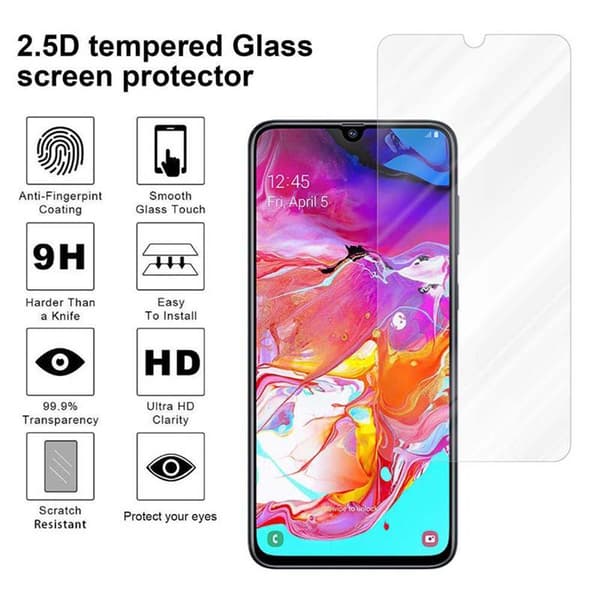 Samsung Galaxy A70 / A70s Skærmbeskytter Beskyttelsesglas