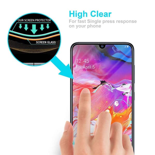 Samsung Galaxy A70 / A70s Skærmbeskytter Beskyttelsesglas